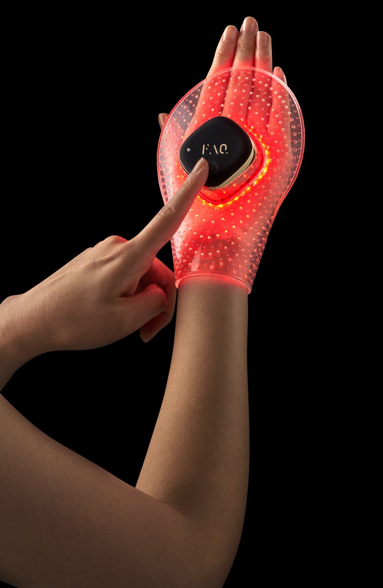 FOREO FAQ<sup>™</sup> 221 Silicone LED + Near-Infrared Hand Mask, Alternate, color,