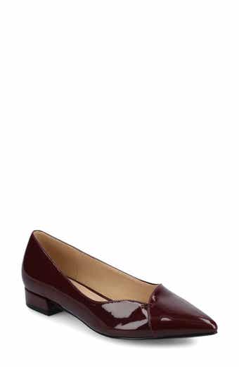 Carmin Pointed Toe Flat