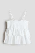 H&M Tiered Cotton Top