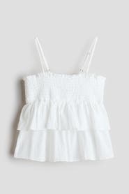 H&M Tiered Cotton Top