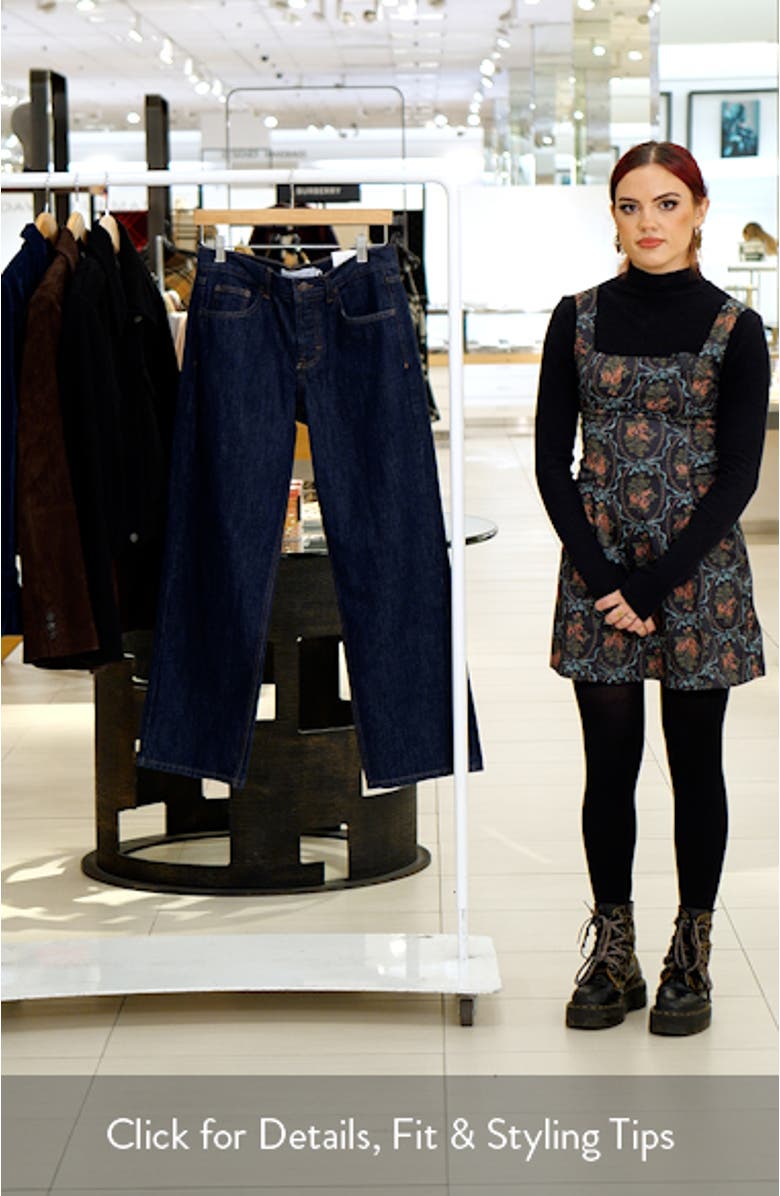 Low Rise Straight Leg Jeans, sales video thumbnail