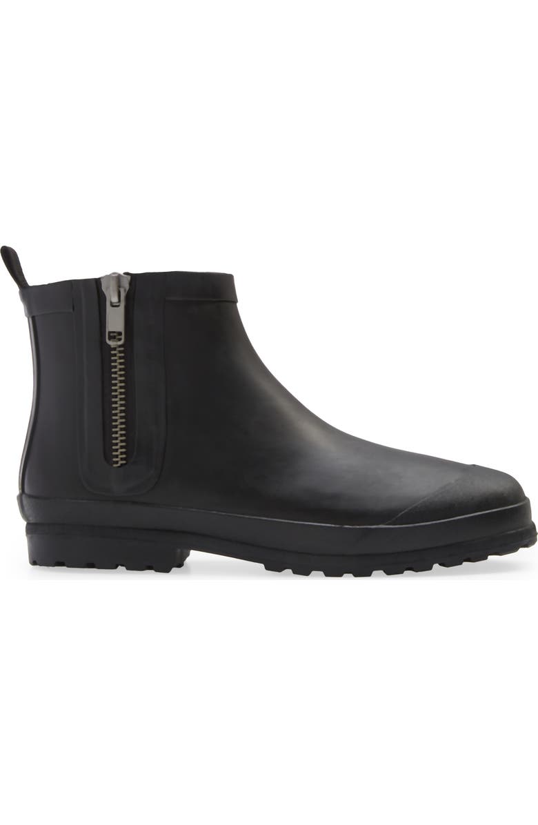 Madewell The Zip-Up Lugsole Rain Boot, Alternate, color,