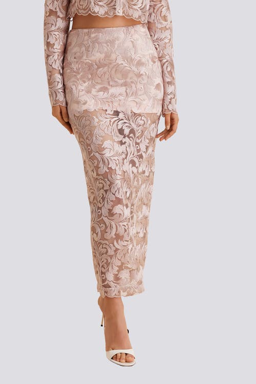 Scarlett Gasque Sovereign Skirt In Brown