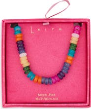 Leith Beaded Collar Necklace