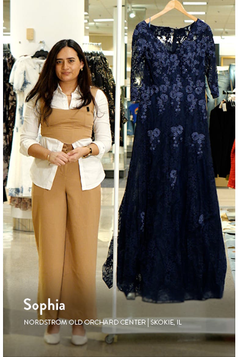 Embroidered Lace Gown video