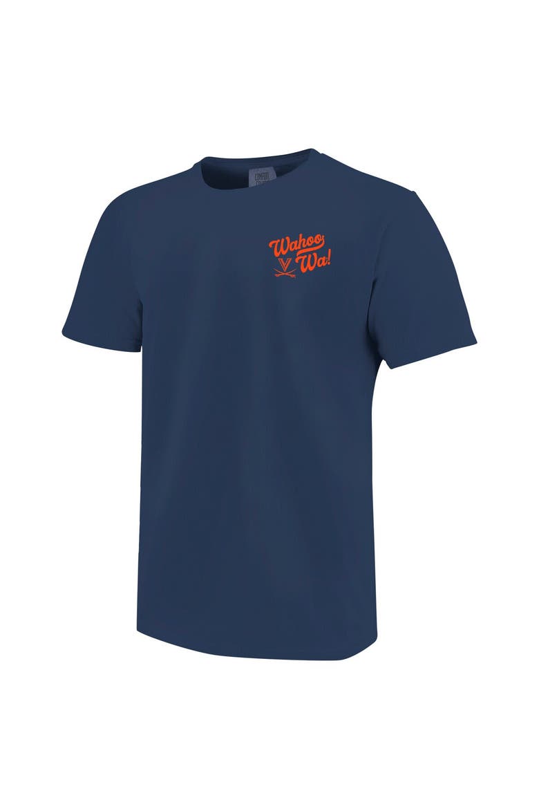 Youth Navy Virginia Cavaliers Hyperlocal Comfort Colors T-Shirt, Alternate, color, Navy
