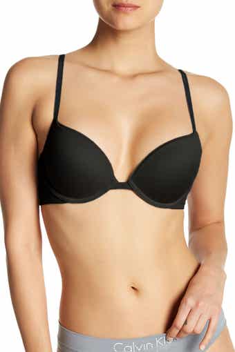 Calvin Klein Push-up Underwire Plunge Bra