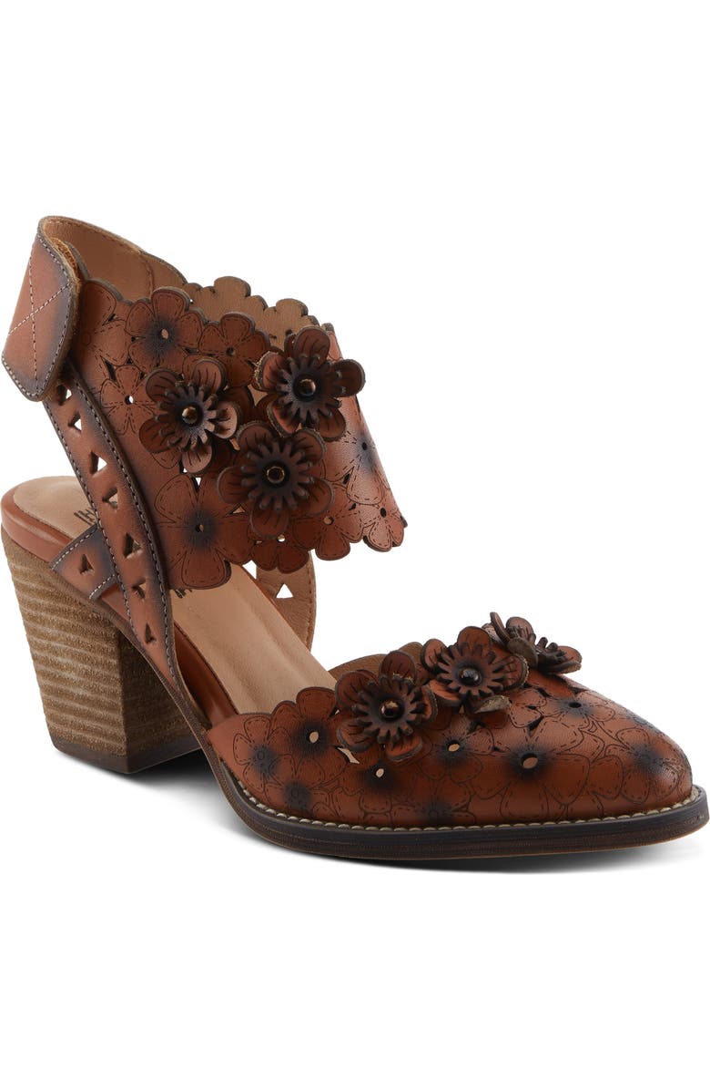 L'Artiste by Spring Step Distinction Slingback Pump, Main, color, Camel