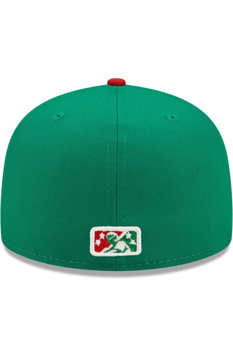 New Era Men's New Era Yellow/Red Diamantes de Arkansas Copa De La Diversion 59FIFTY Fitted Hat, Alternate, color, 