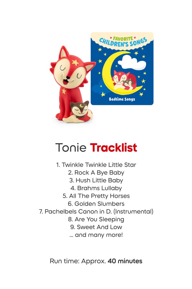 2-Pack Bedtime & Counting Songs Tonie Audio Figurines, Alternate, color, NO COLOR