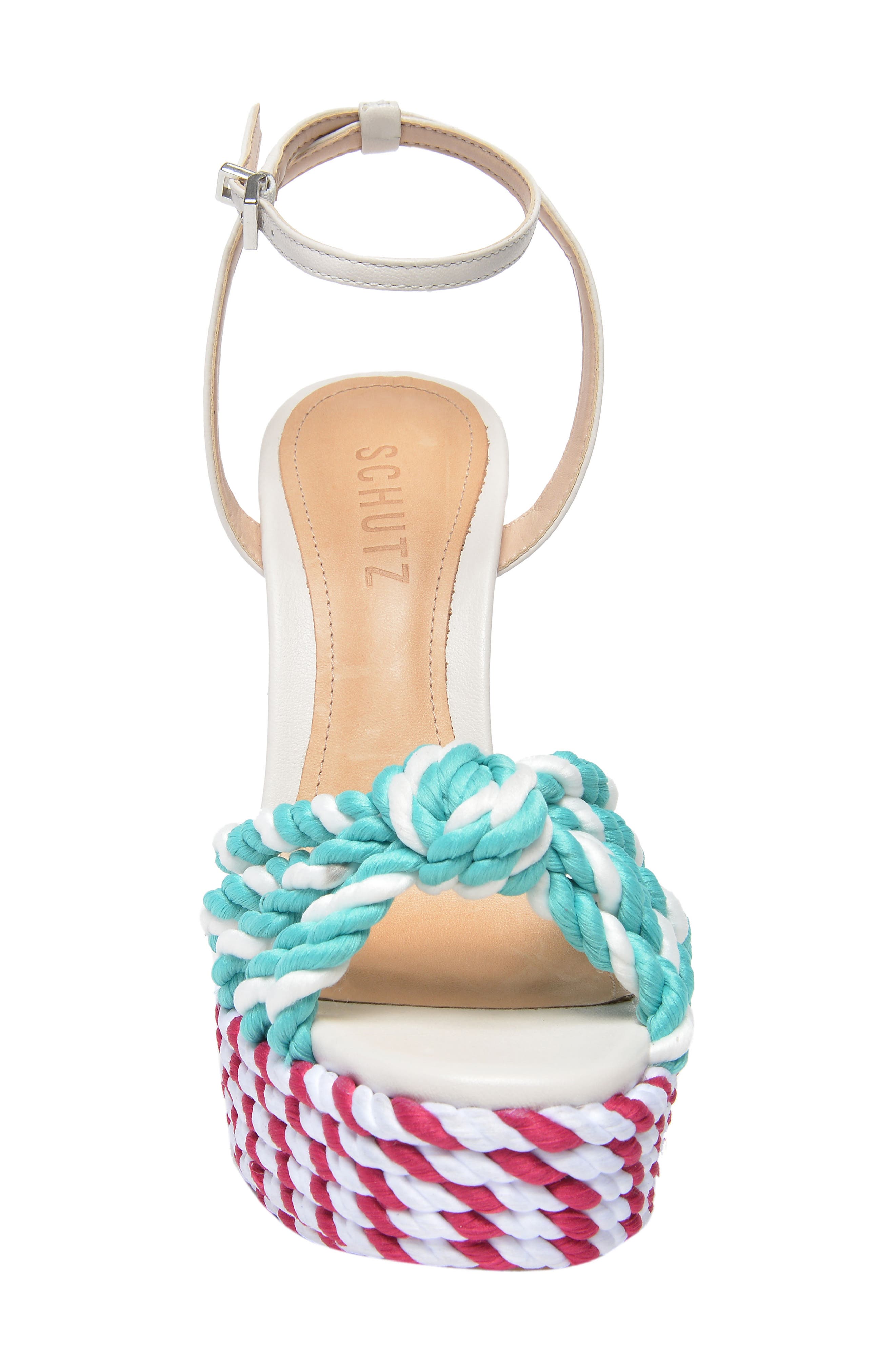 Schutz x Adriana Lima Shulis Sandal, Alternate, color, 