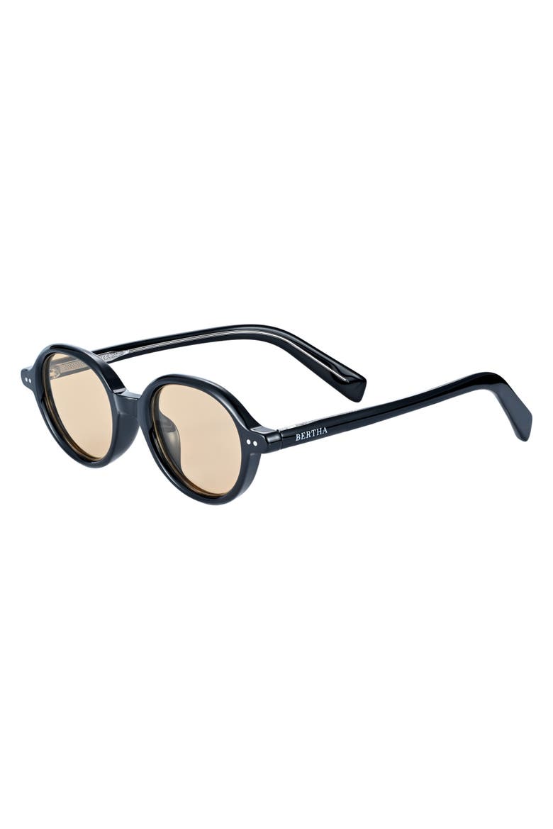 Nicole Ladies Polarized Sunglasses, Main, color, Black/Yellow