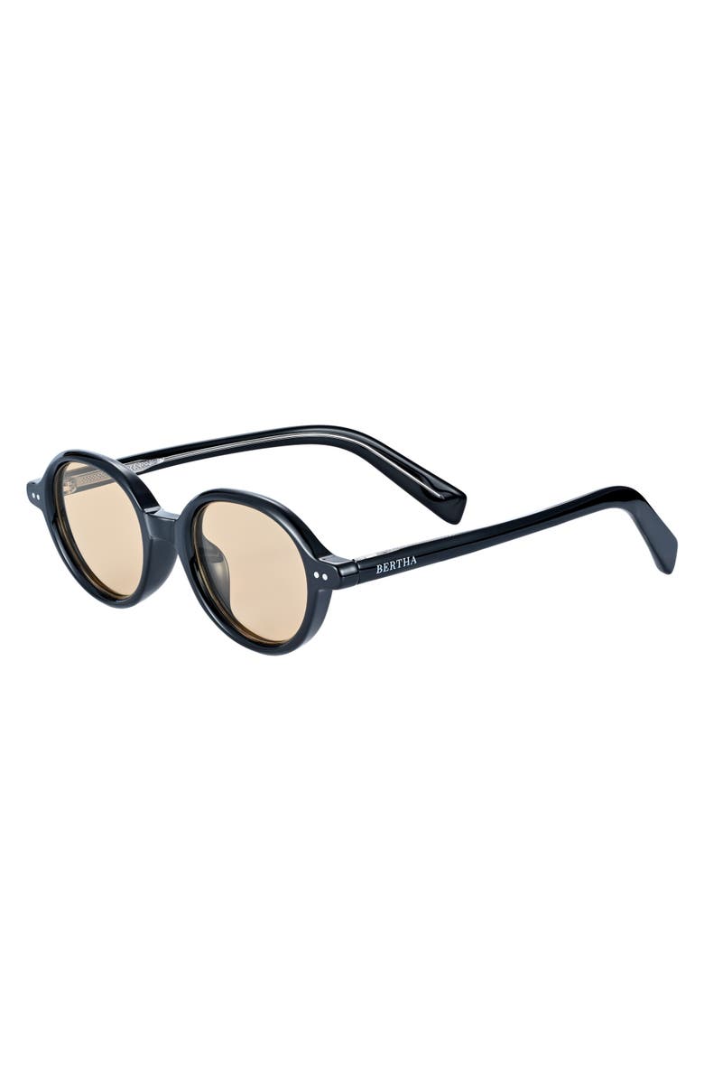 BERTHA Nicole Ladies Polarized Sunglasses, Main, color, Black/Yellow