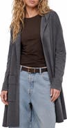 BY DESIGN Andrea Hooded Long Cardigan