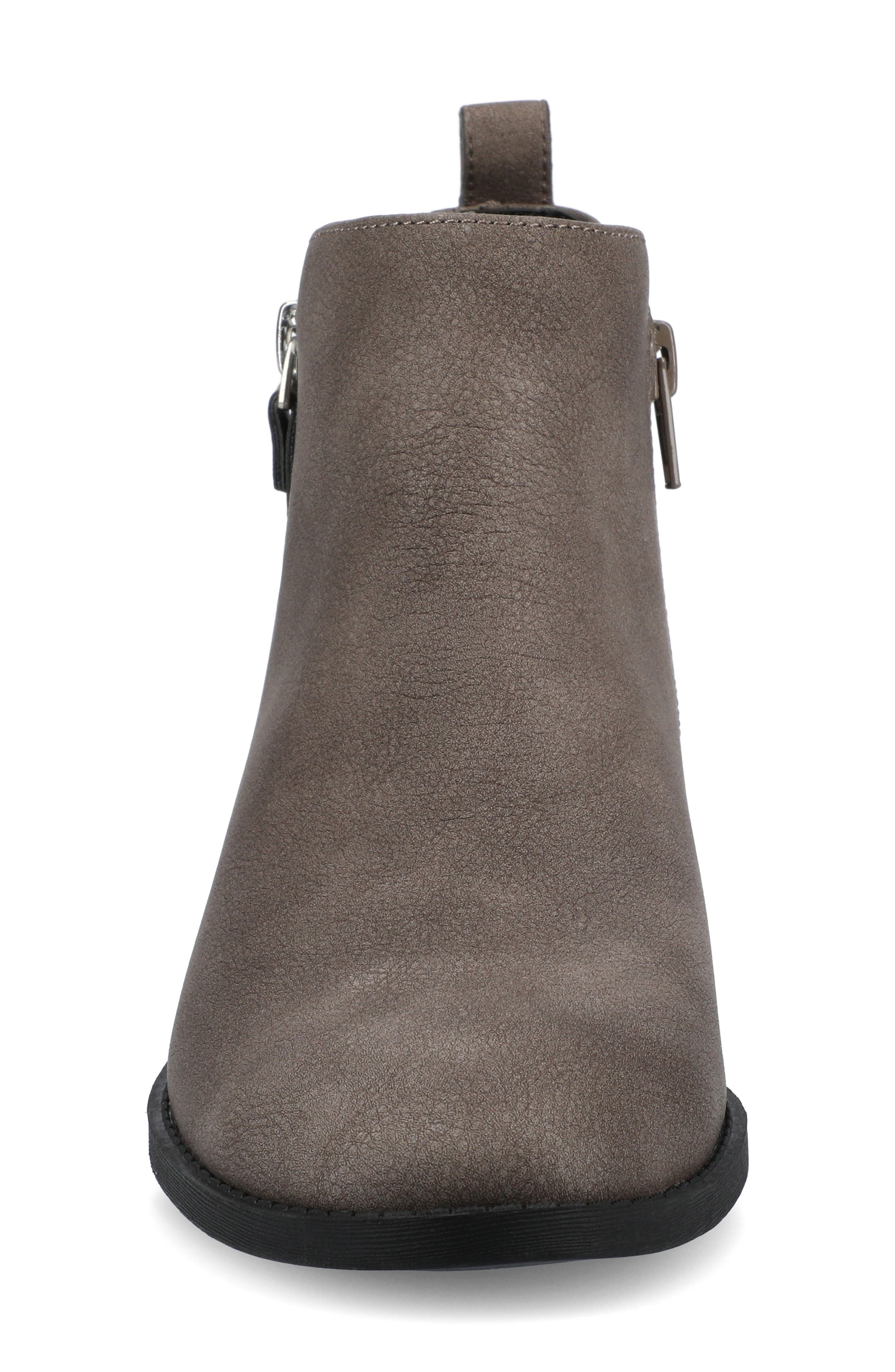 Ellis Round Toe Bootie, Alternate, color, VINTAGE/GREY
