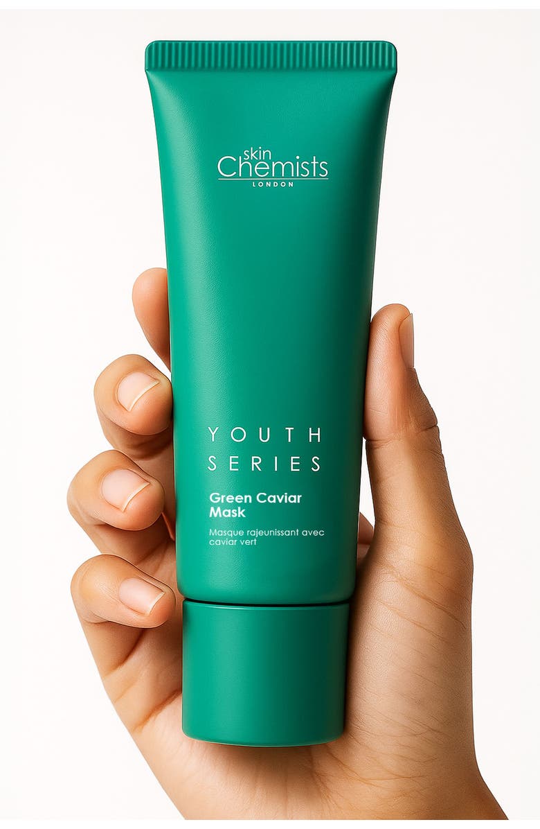 SKINCHEMISTS Green Caviar Mask 50ml, Alternate, color, White