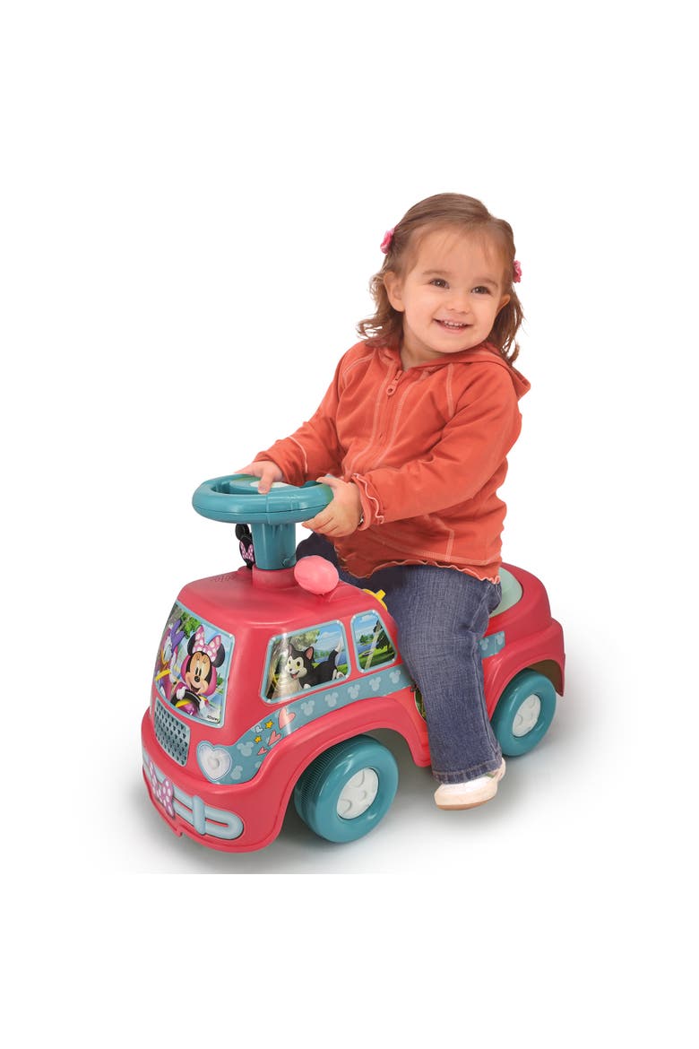 Lights N' Sounds Camper Minnie, Disney Foottofloor Vehicle, Alternate, color, Multicolored