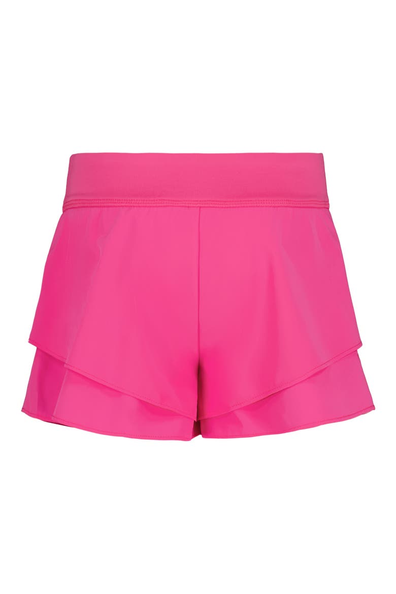 Kids' Flare Shorts, Alternate, color, PINK RAVE
