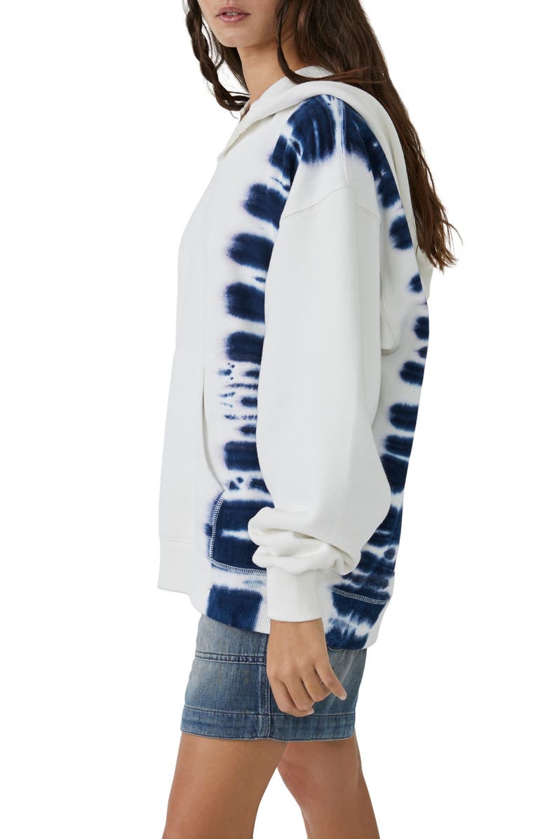 Free People It's a Vibe Tie Dye Hoodie, Alternate, color,