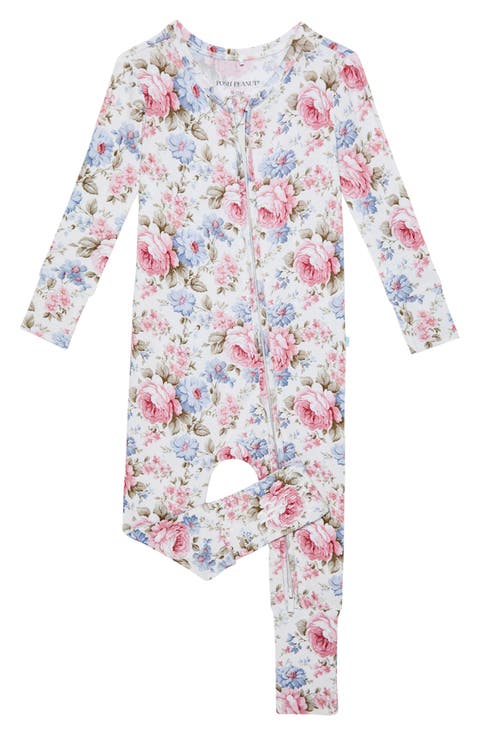 Etta Fitted Convertible One-Piece Pajamas (Baby)