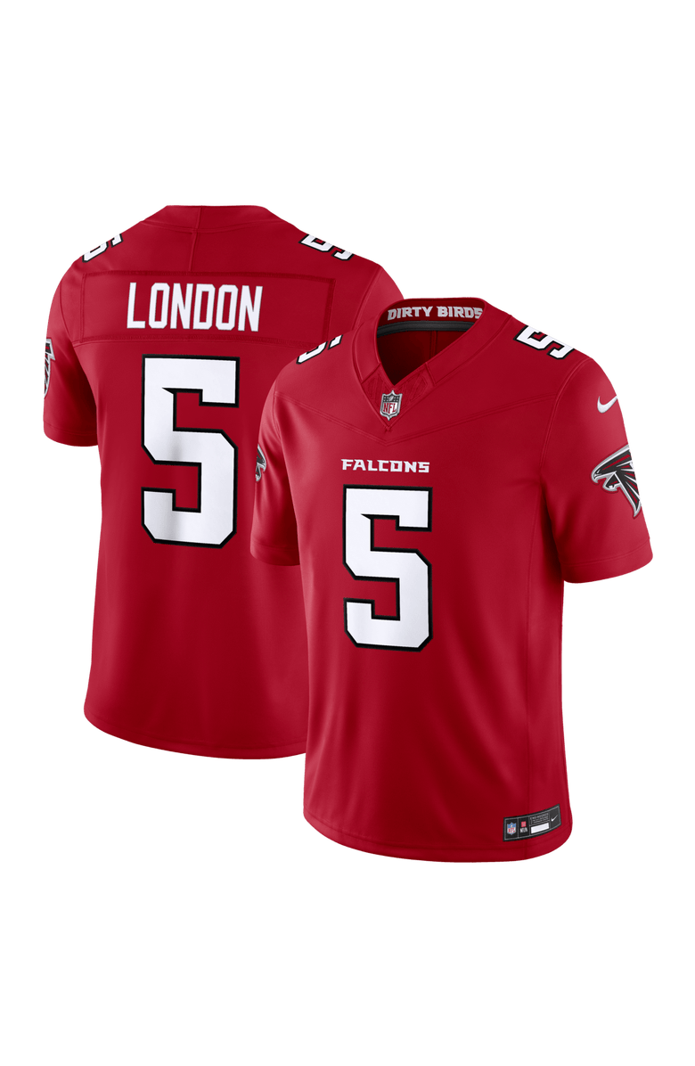 Nike Men's Nike Drake London Red Atlanta Falcons Vapor F.U.S.E. Stitched Limited Jersey, Main, color, Red
