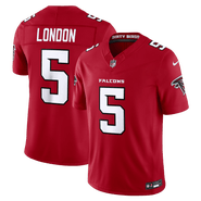 Nike Men's Nike Drake London Red Atlanta Falcons Vapor F.U.S.E. Stitched Limited Jersey
