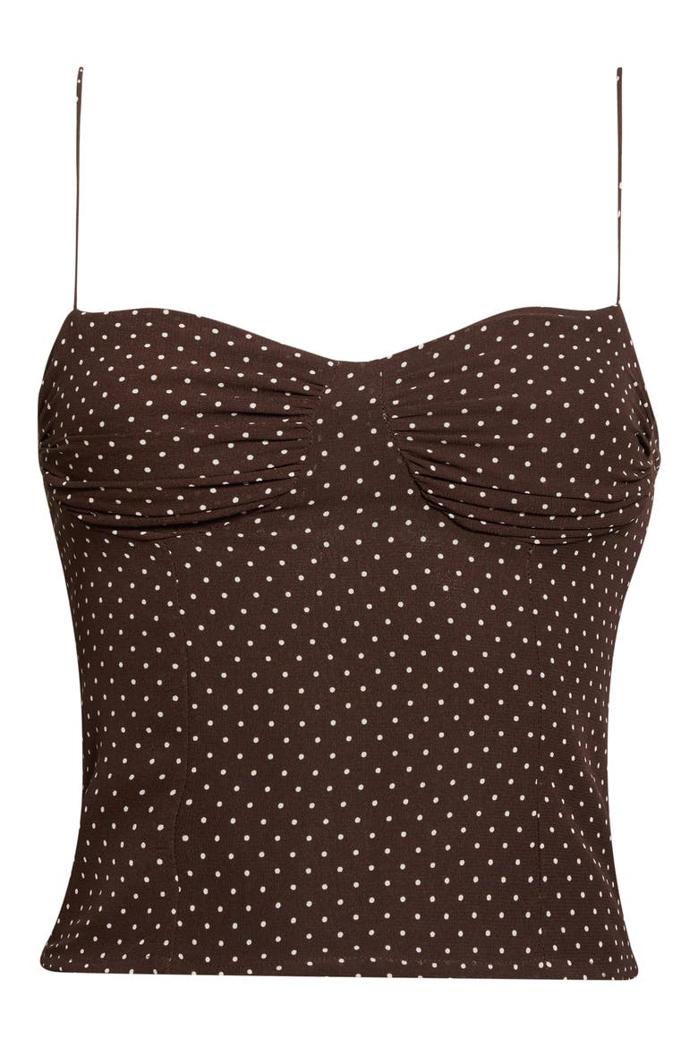 Danika Button-Up Camisole, Alternate, color, PIN DOT
