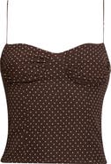 Reformation Danika Button-Up Camisole