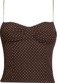 Reformation Danika Button-Up Camisole