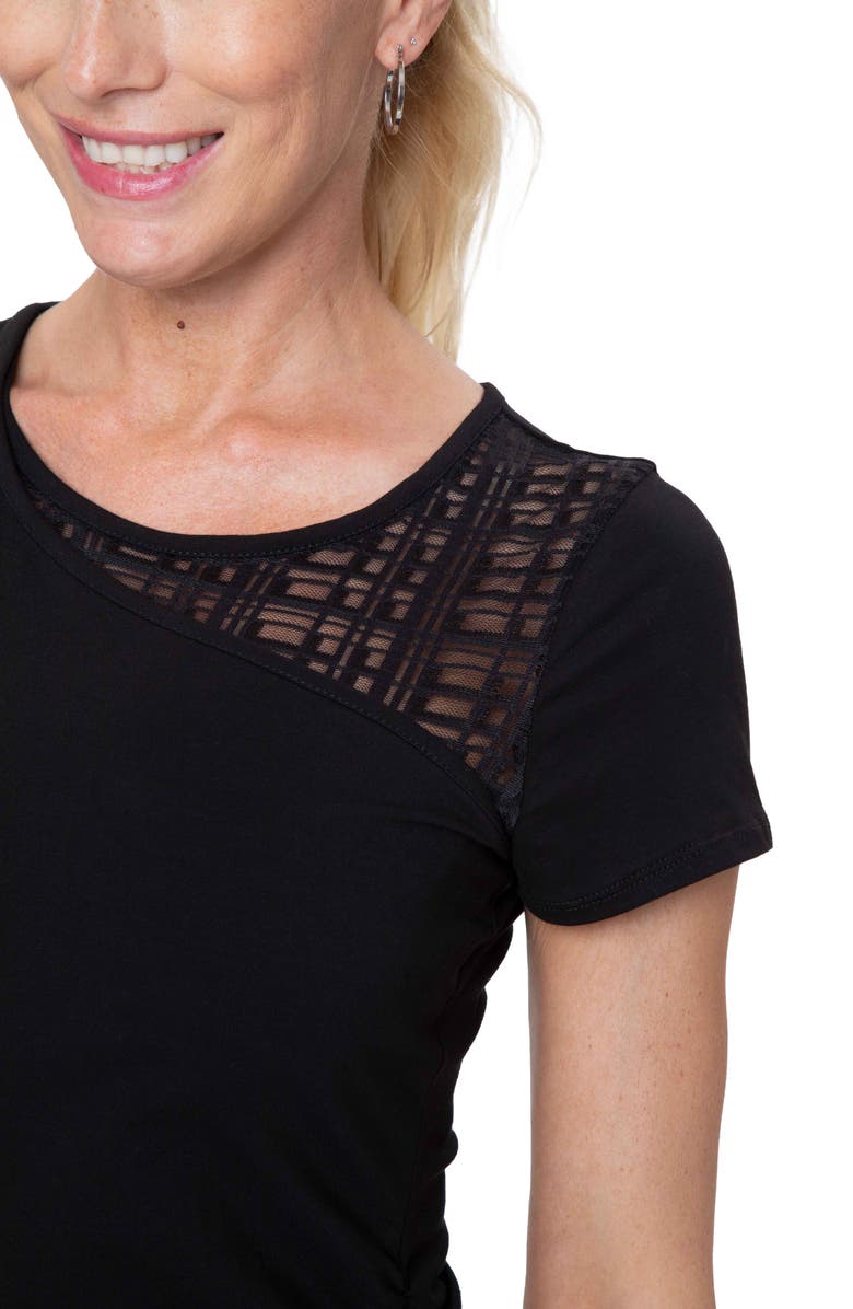 Stowaway Collection City Maternity/Nursing T-Shirt, Alternate, color, 