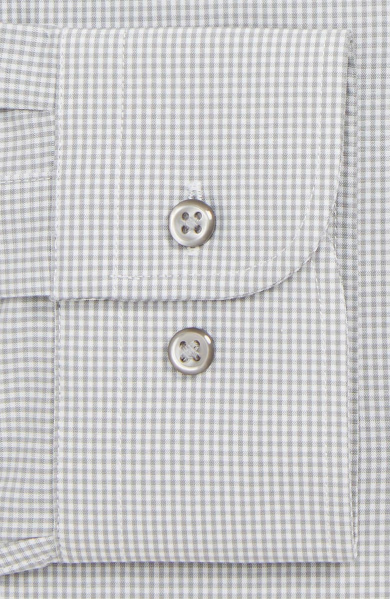 NORDSTROM MEN'S SHOP Tech-Smart Trim Fit Stretch Check Dress Shirt, Alternate, color, 