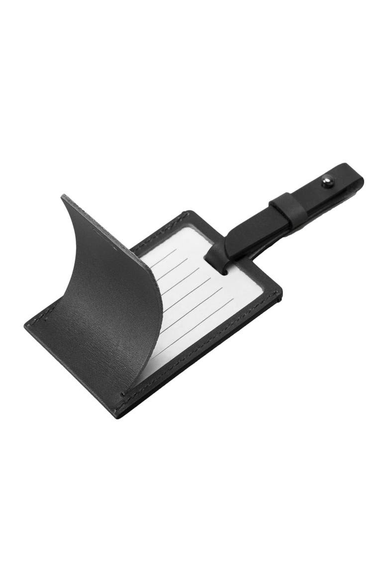 The Luggage Tag, Alternate, color, Black