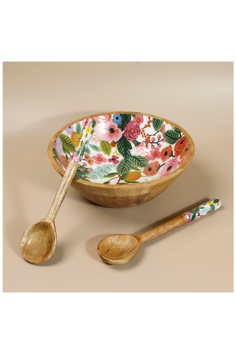 Breezy Blossoms 3-Piece Salad Set, Alternate, color, MULTICOLOR