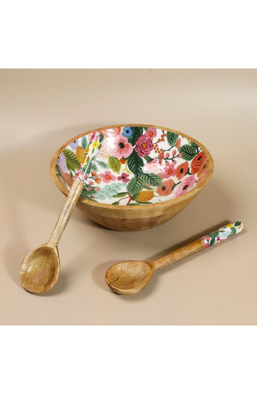 Tiramisu Breezy Blossoms 3-piece Salad Set In Multi