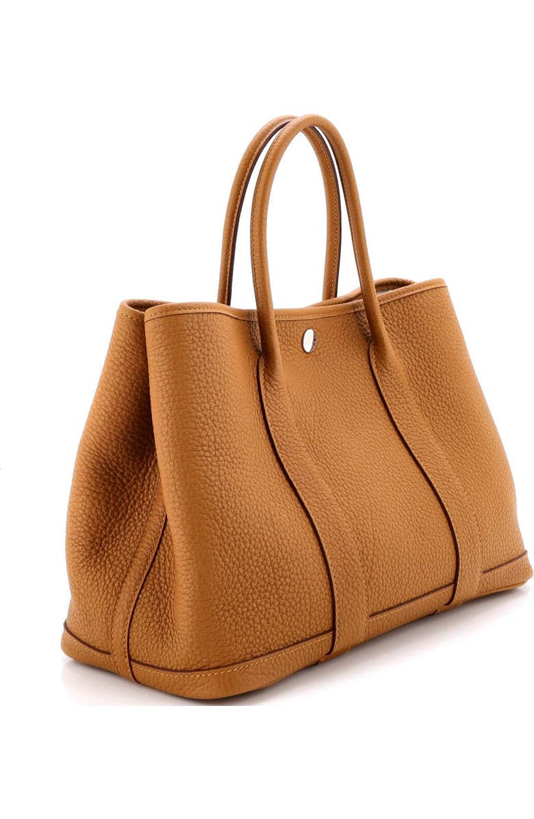 Pre-Owned Hermes Garden Party Tote Leather 30, Alternate, color, Sesame