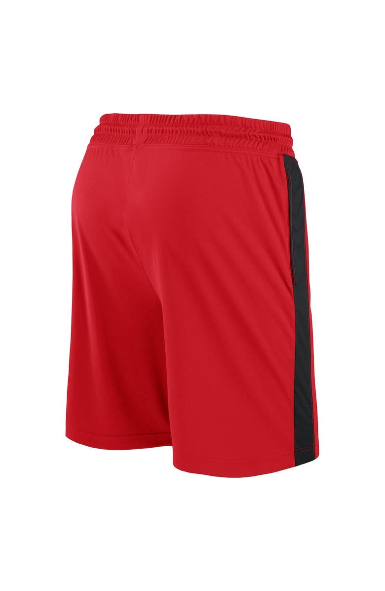 FANATICS Men's Fanatics Branded Red Portland Trail Blazers 75th Anniversary Downtown Performance Practice Shorts, Alternate, color, Red