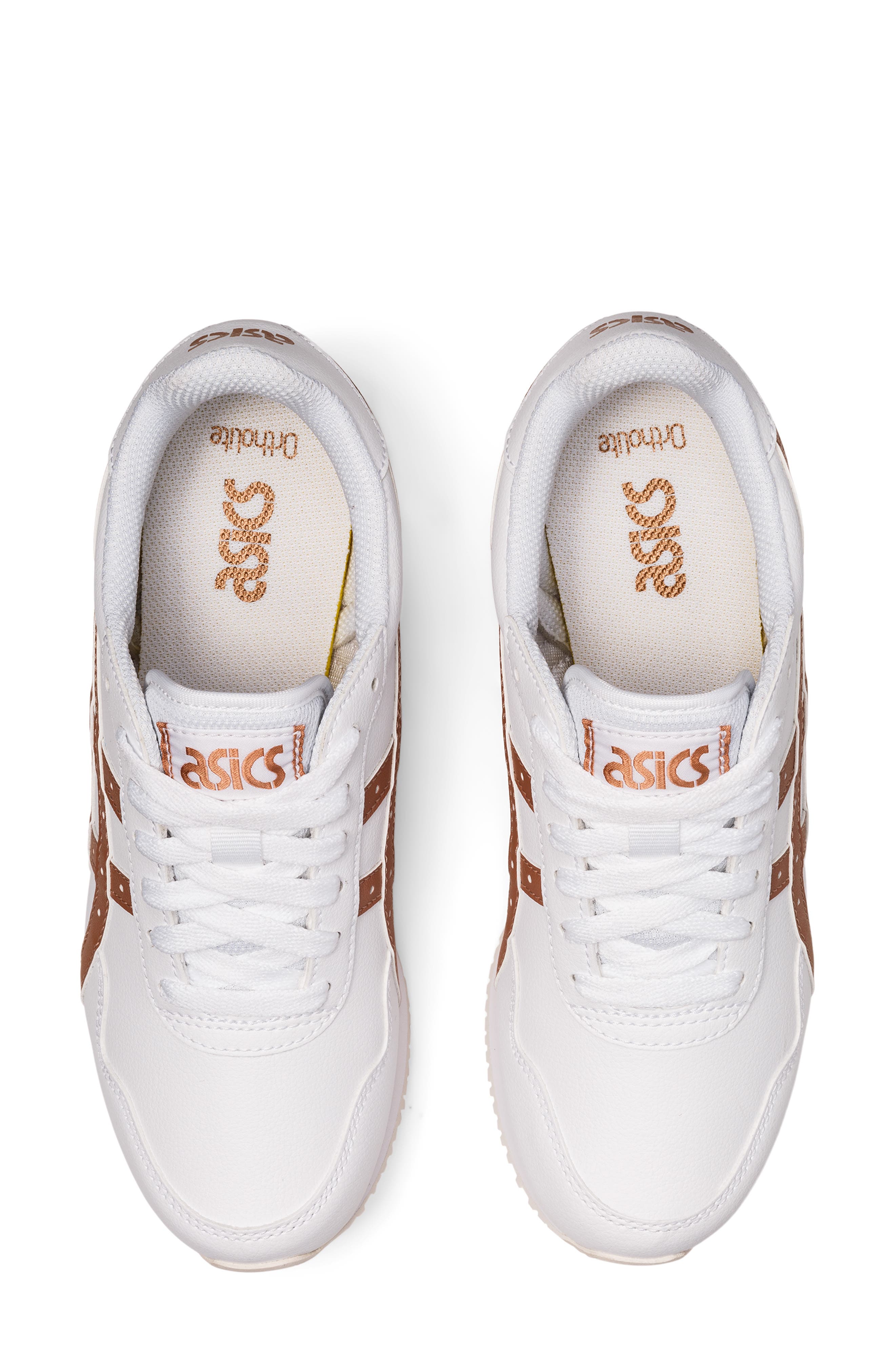 ASICS<sup>®</sup> Tiger Runner Sneaker, Alternate, color, White/Rose Gold