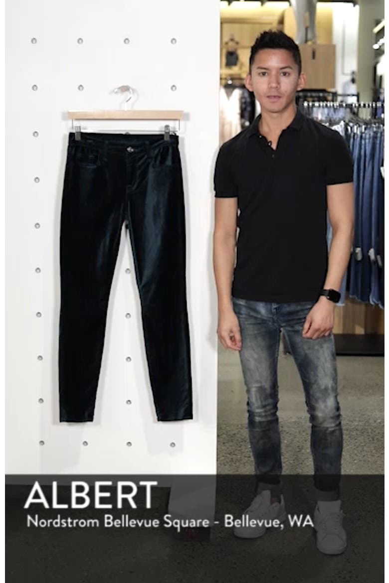 7 For All Mankind® Velvet Ankle Skinny Jeans video