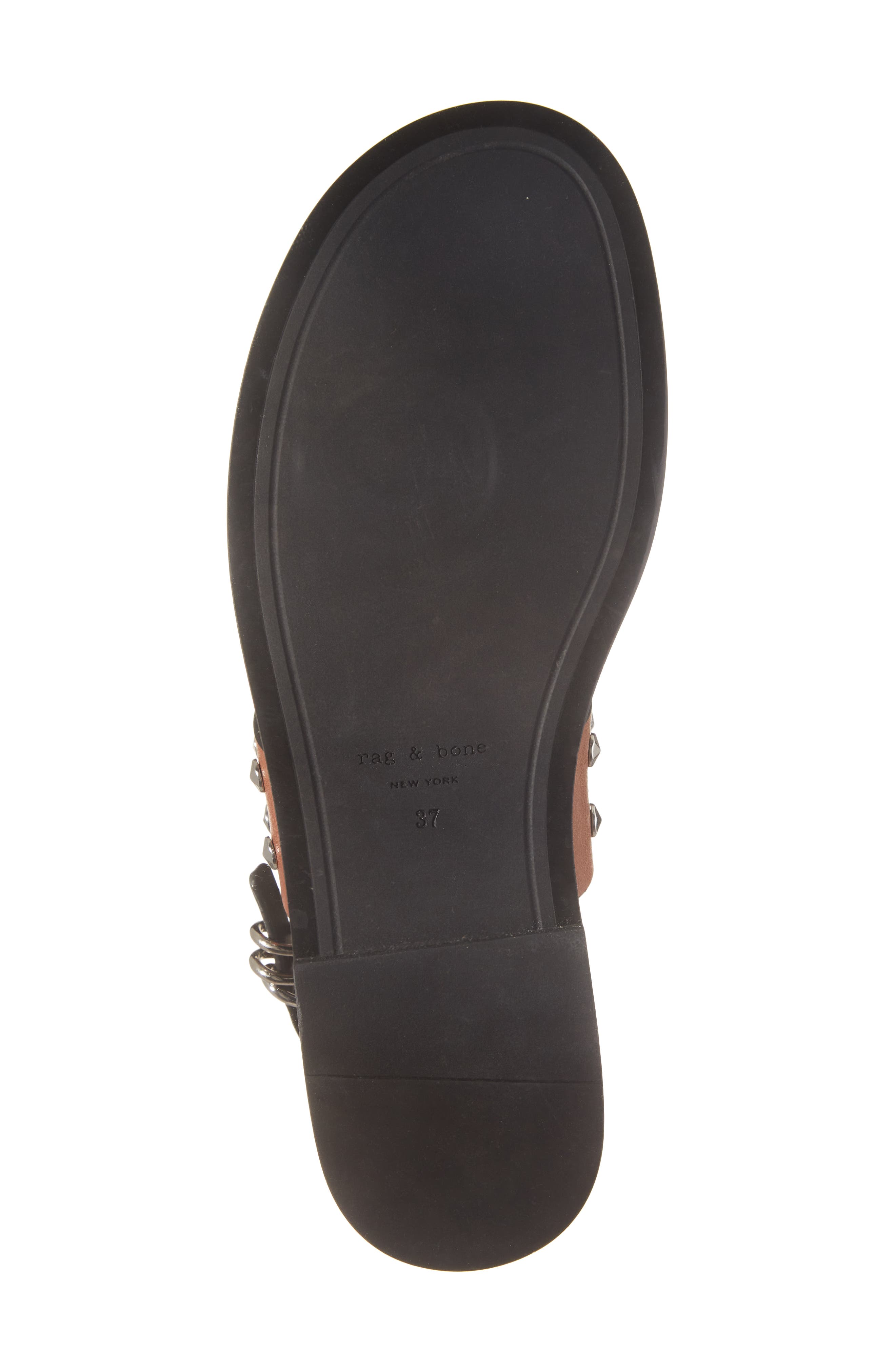 rag & bone Geo Stud Sandal, Alternate, color, 