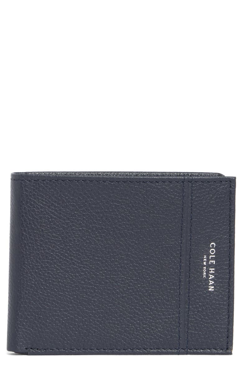 Cole Haan Eloise Passcase Wallet, Main, color, Navy