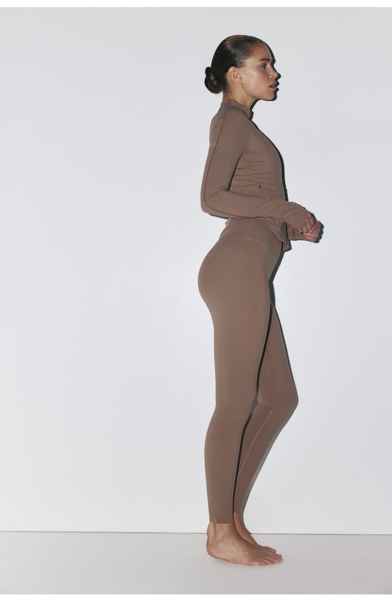 H&M Sculptmove Sports Jacket, Alternate, color, Beige