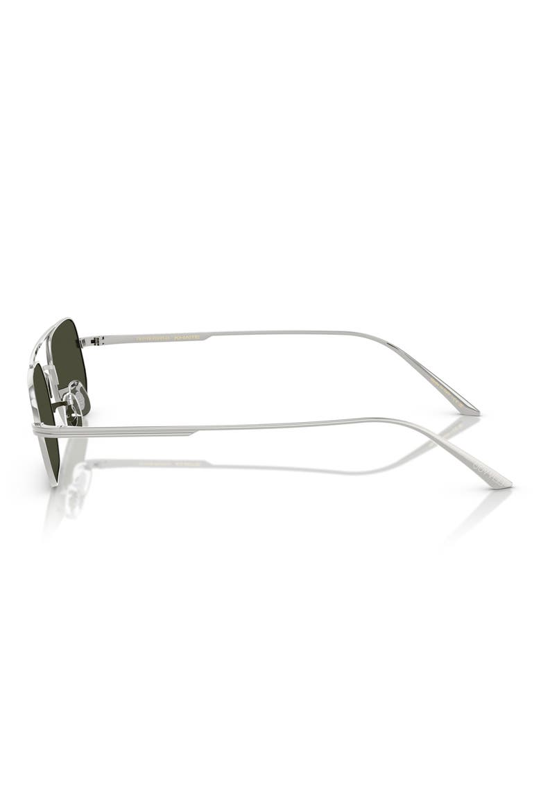 52mm Pillow Sunglasses, Alternate, color, SILVER