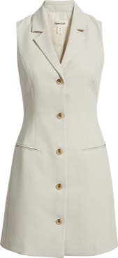 Open Edit The Icon Sleeveless Blazer Dress