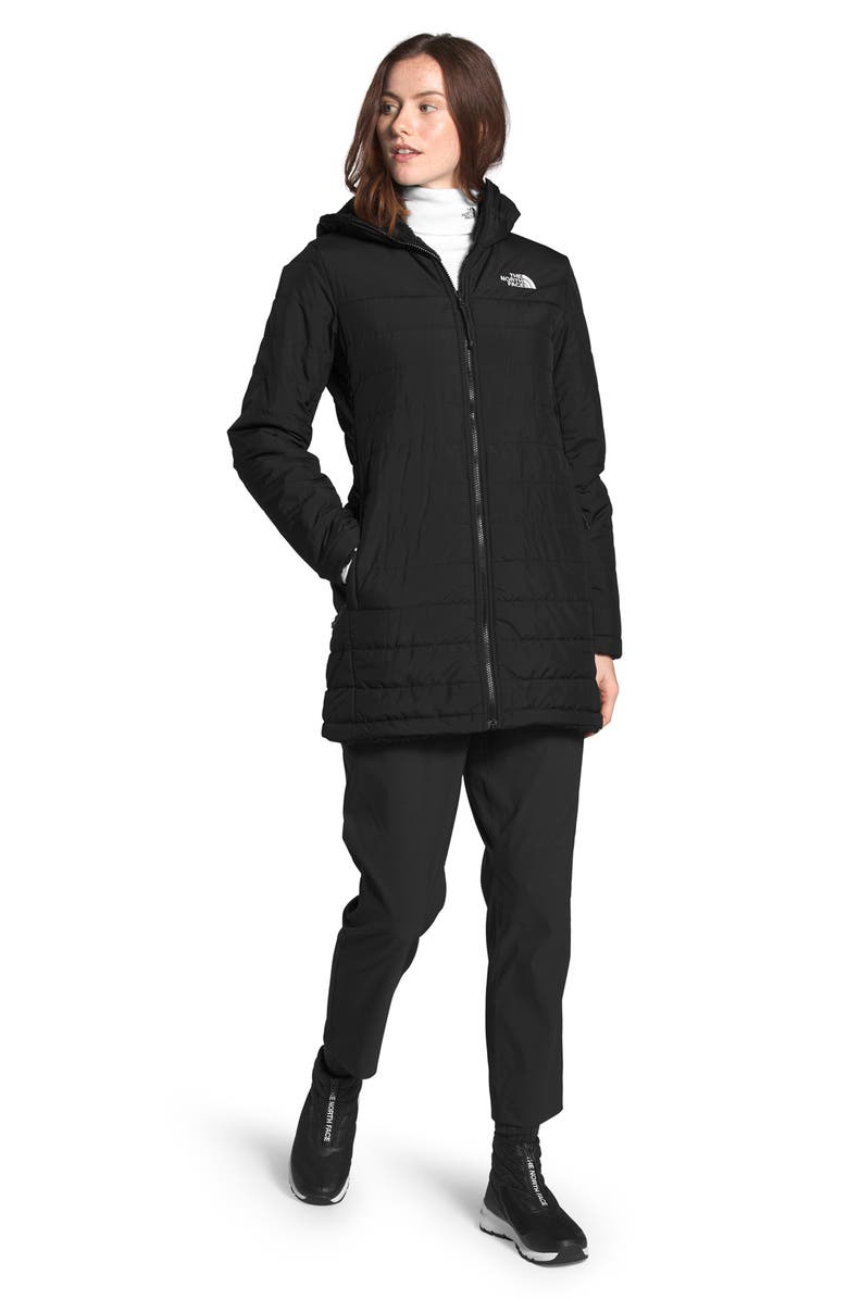 The North Face Mossbud Water Repellent Reversible Heatseeker<sup>™</sup> Parka, Alternate, color,