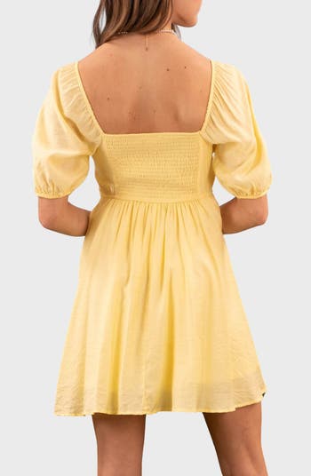 Puff Sleeve Minidress