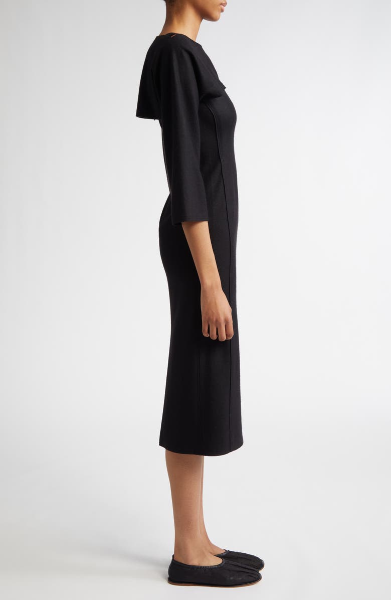 SETCHU Travel Cashmere & Cotton Midi Dress & Shrug Set, Alternate, color, 