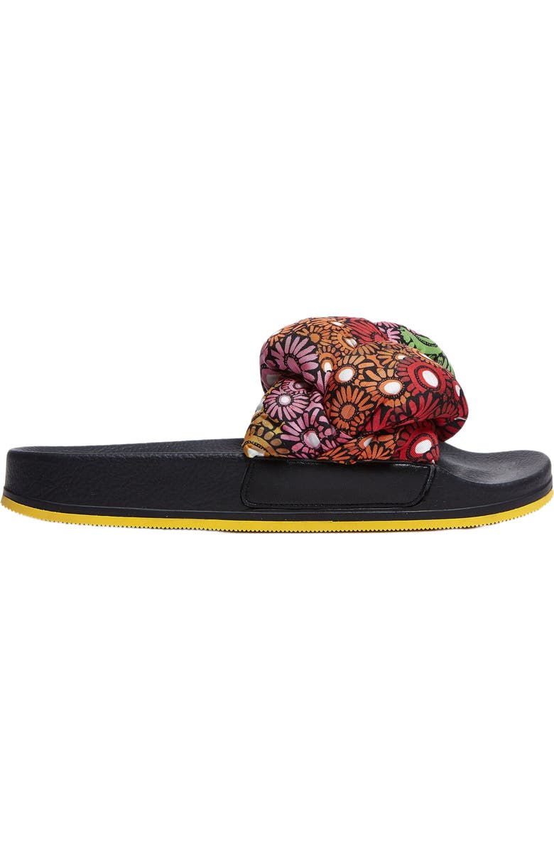 La DoubleJ Treccia Slides Pride Daisy Multicolor, Main, color, Pride Daisy Multicolor