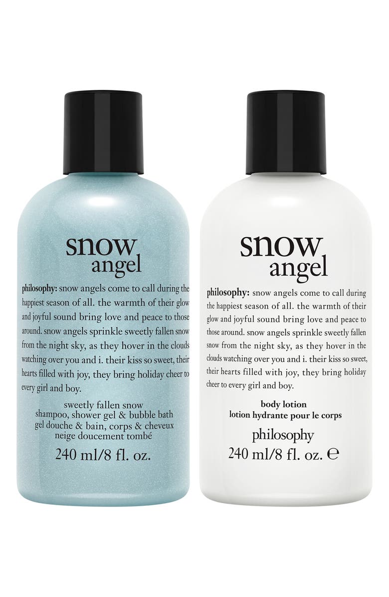 philosophy snow angel shower gel & lotion set of two, Alternate, color, 