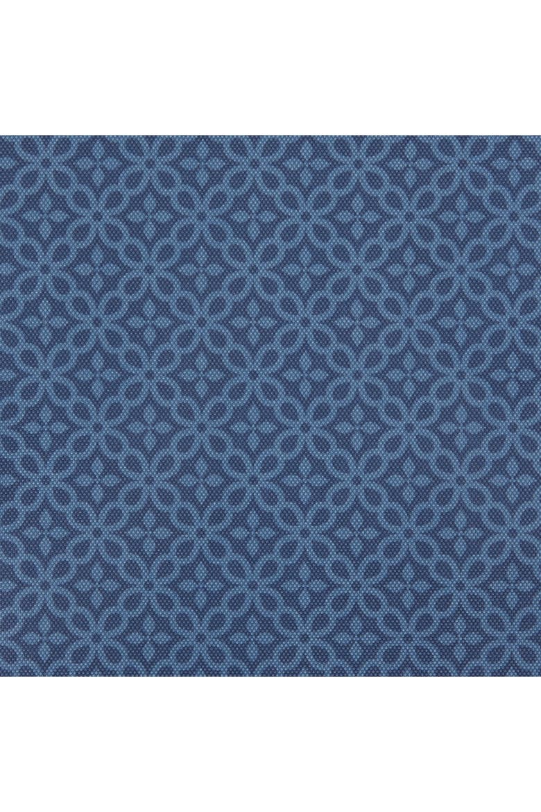 Outdoor Tonal Lattice Printed Placemat Set/6, Alternate, color, French Blue