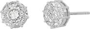 Bony Levy Maya Circle Pie-Cut Stud Earrings